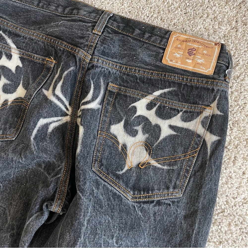 Rockwear Straight Fit Grey Wash Denim Jeans